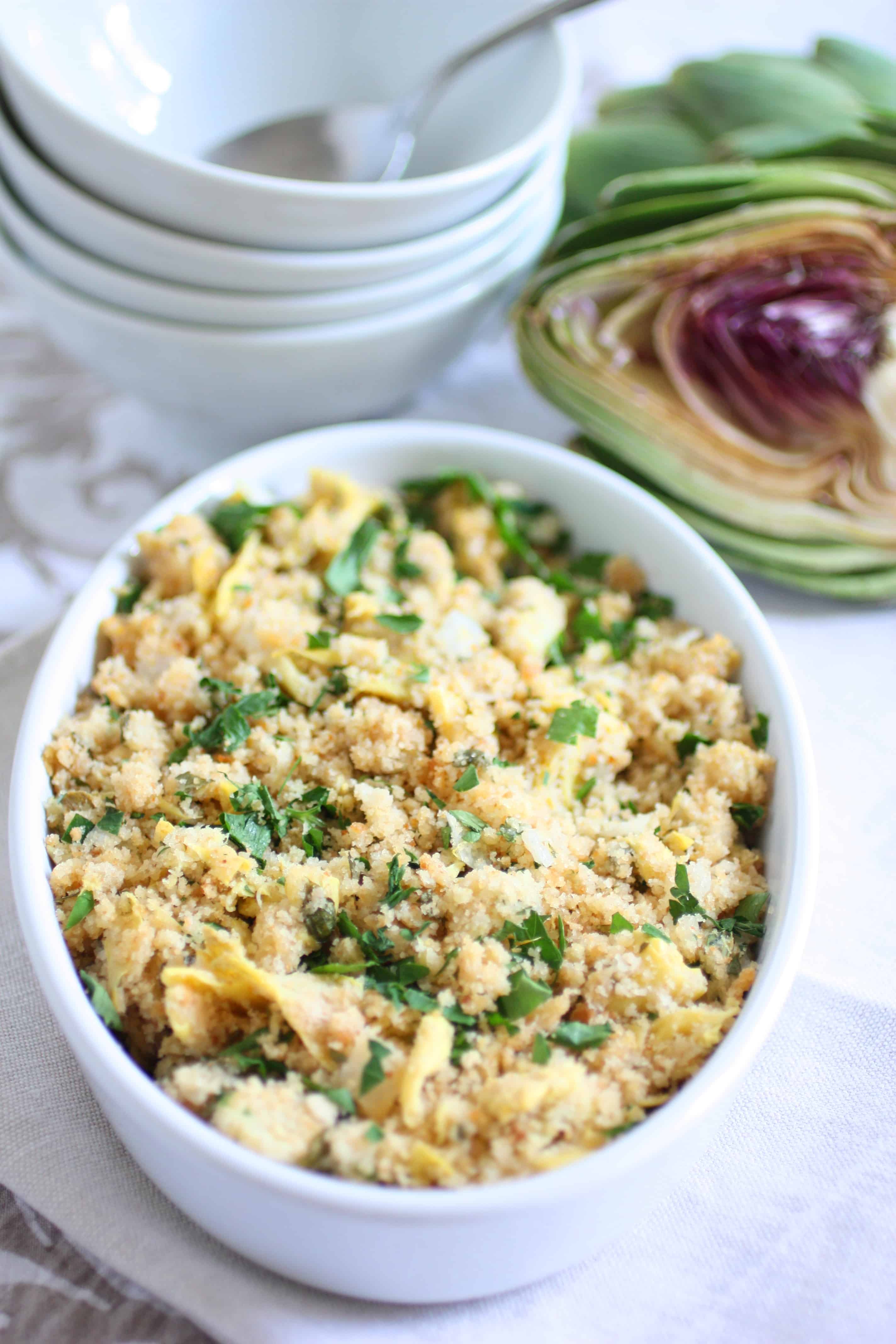 artichoke dish