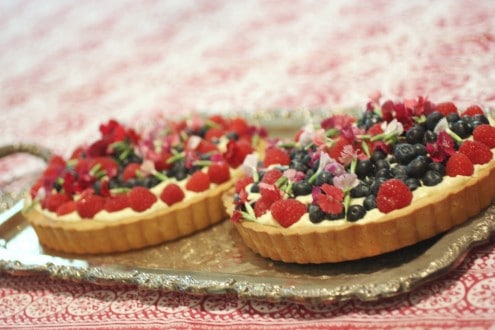 tray of tarts
