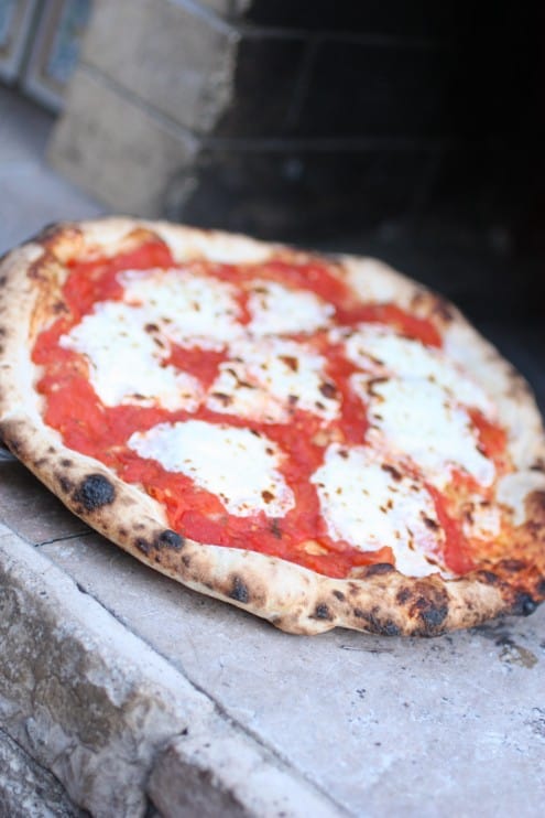 Making Italian Pizza | ForTheFeast.com #pizza