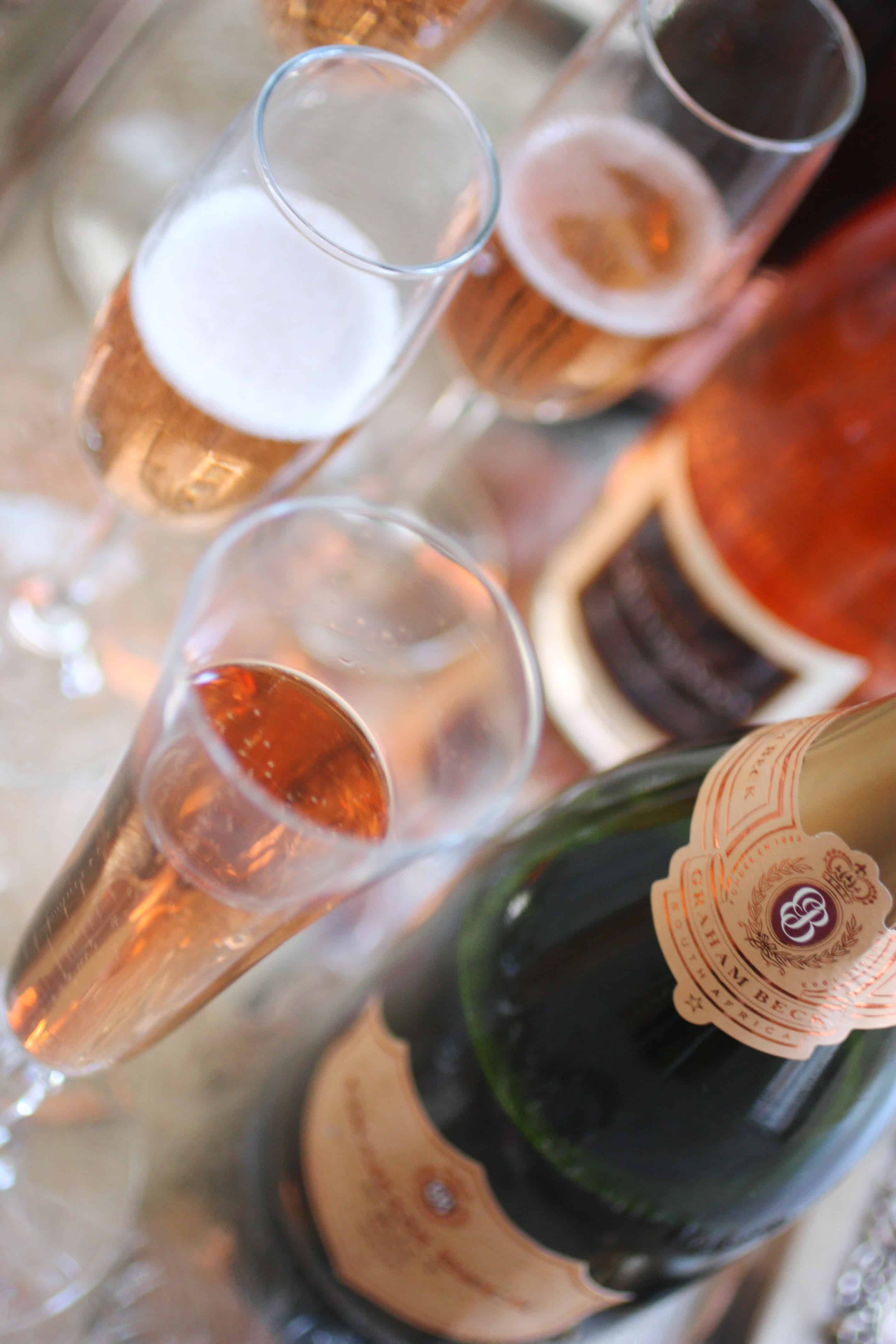 rose sparkling wine