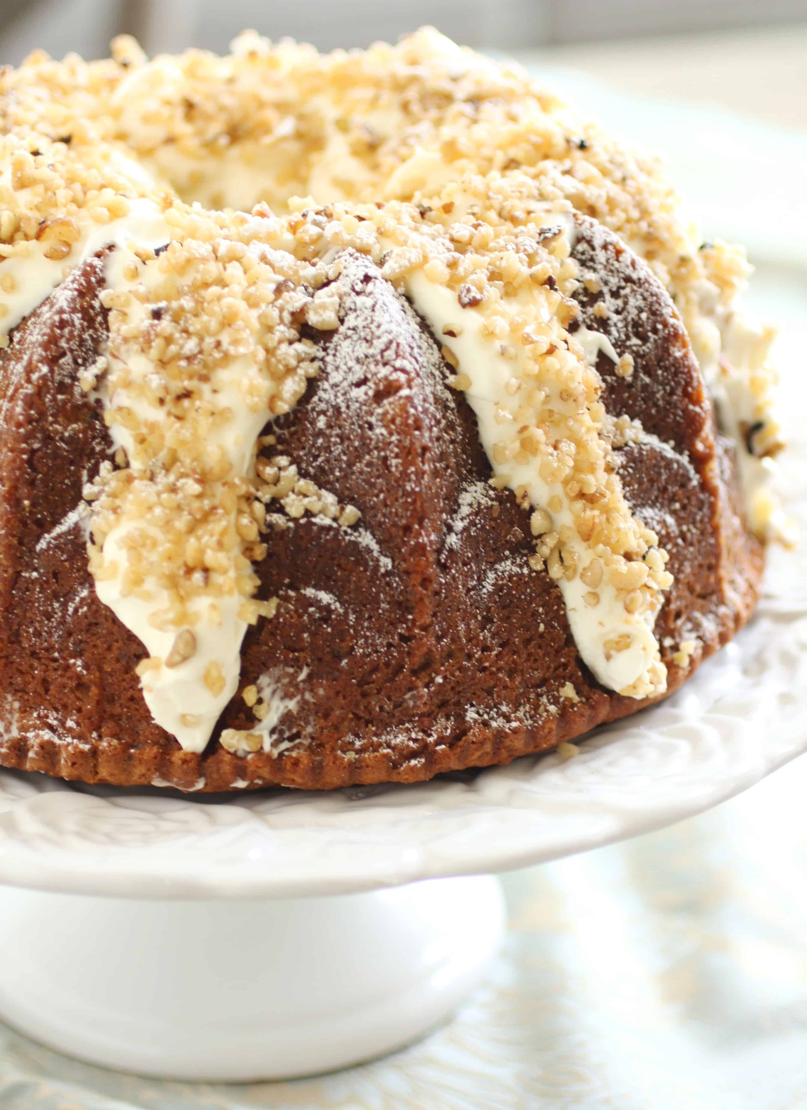 Italian Cream Bundt Cake | ForTheFeast.Com #bundt #dessert