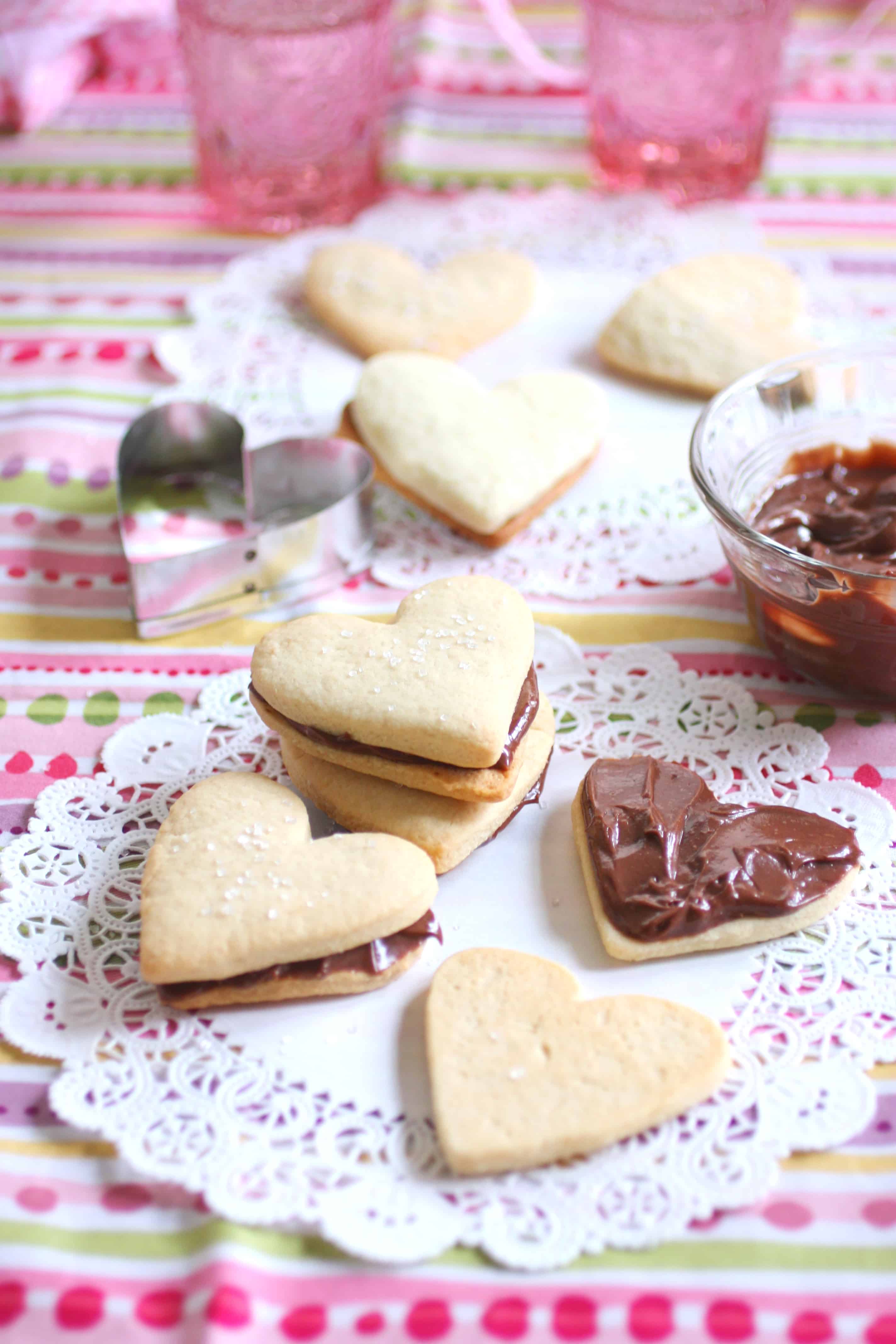 Valentine Heart Cookies