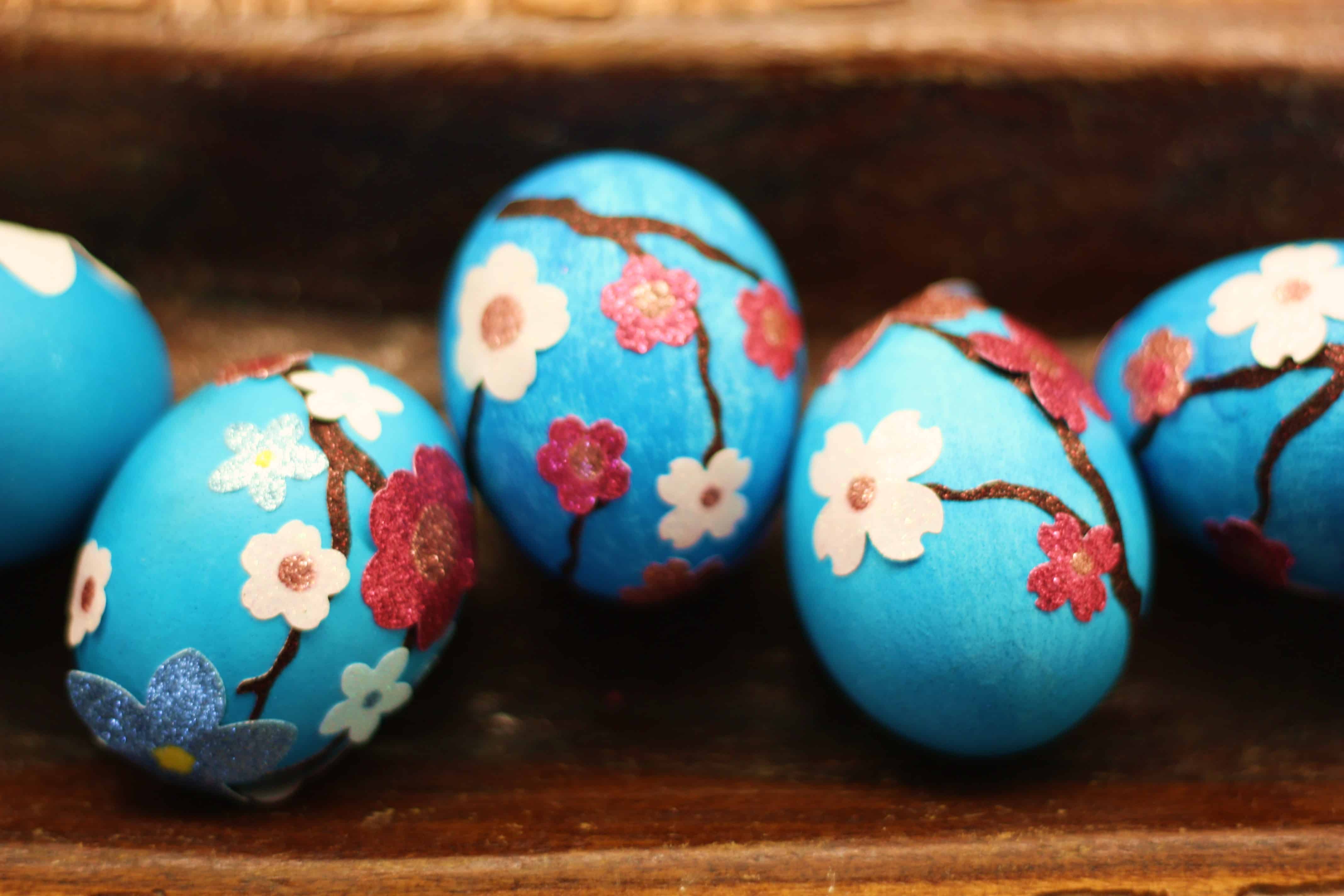 Blue Easter Eggs