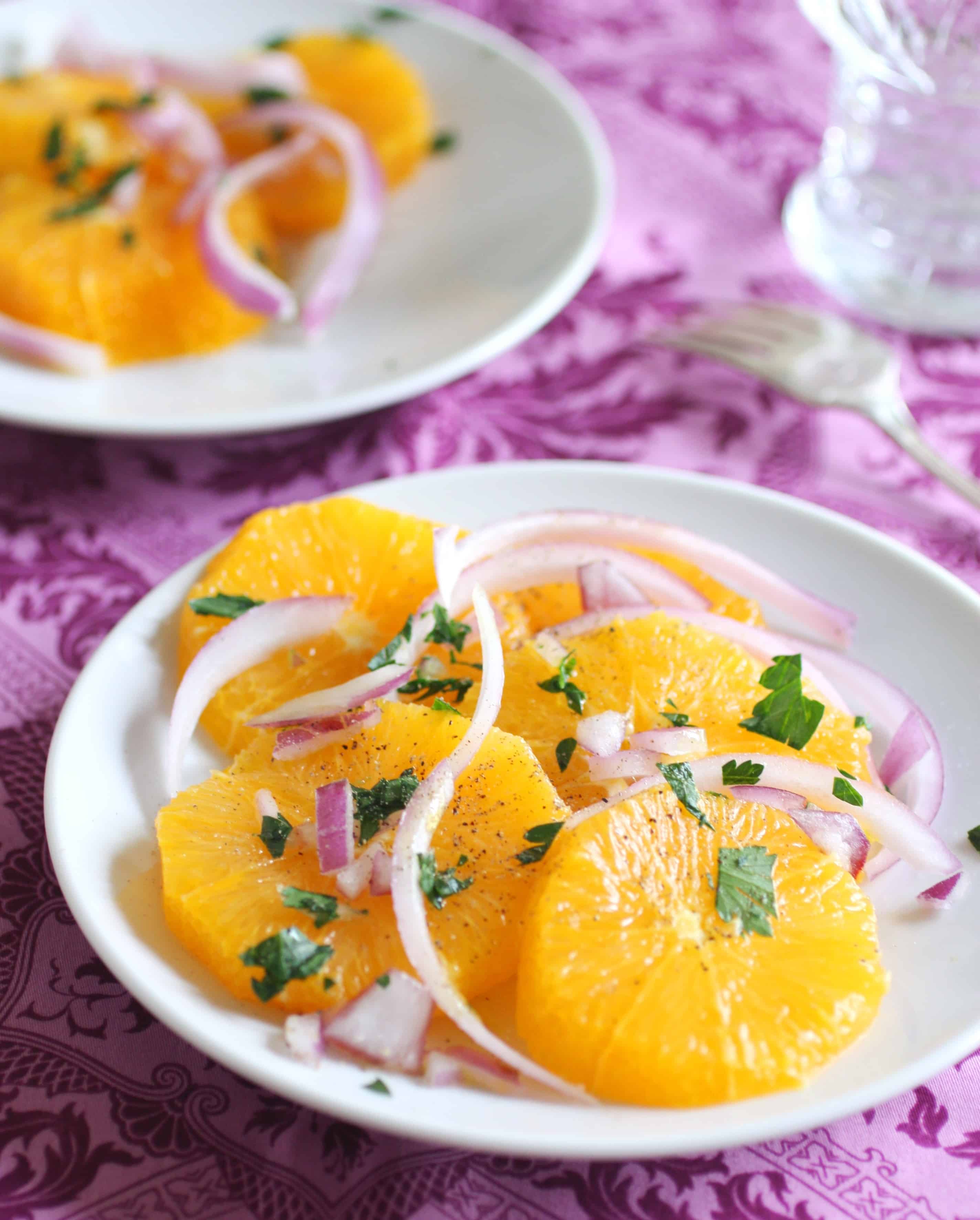 Orange Sicilian Salad
