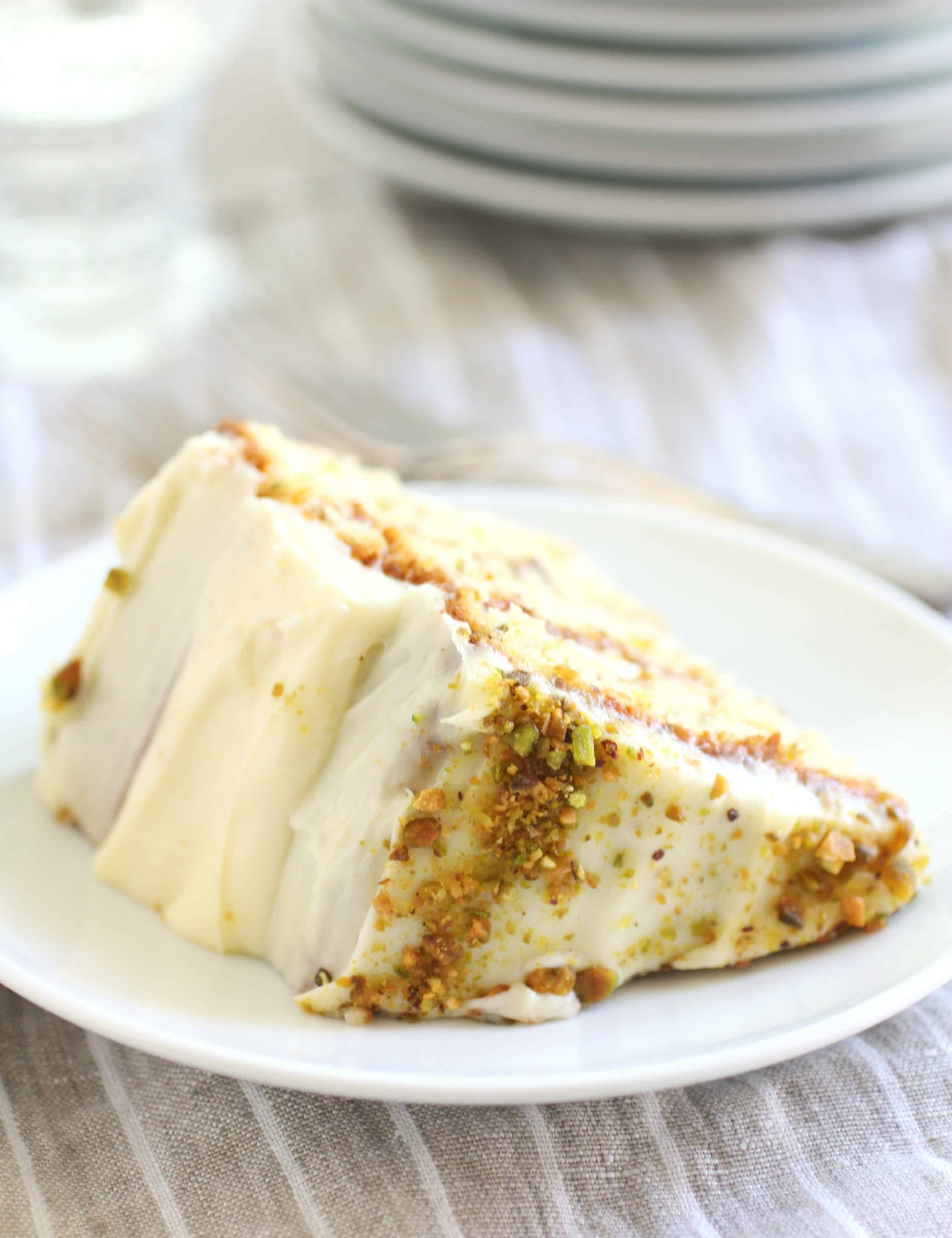 Pistachio Apricot Cake