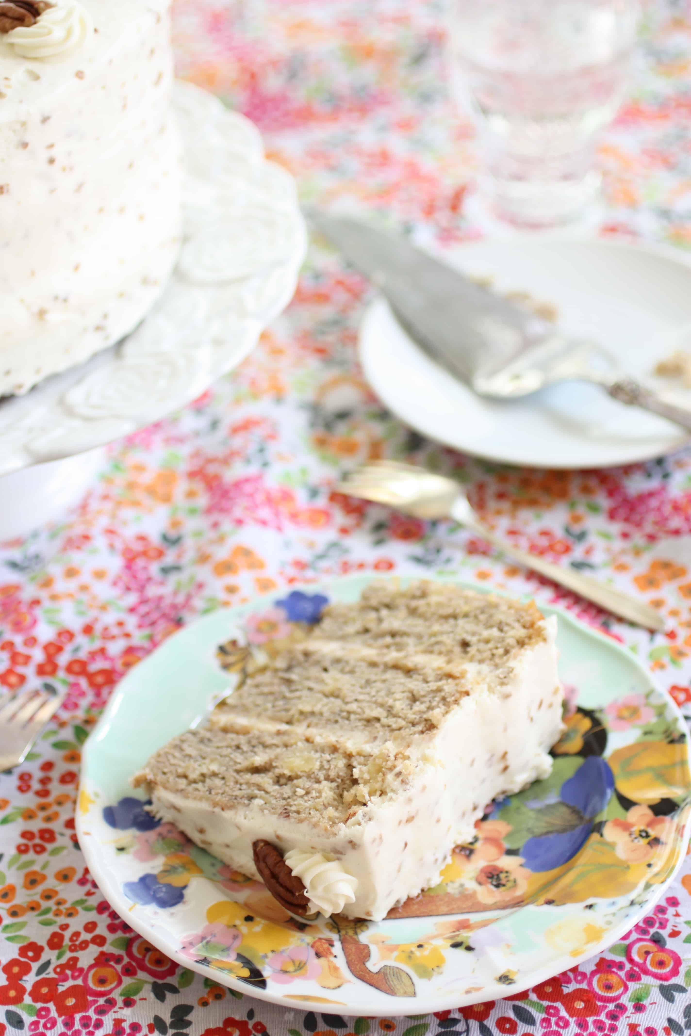 Humming Bird Cake | ForTheFeast.com #Cake