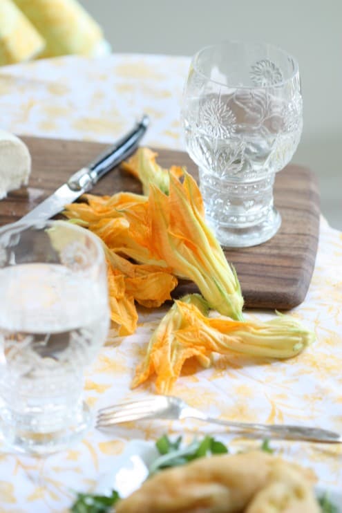 Fried Zucchini Blossoms