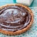 Salted Caramel and Chocolate Tart | ForTheFeast.com #dessert #chocolate