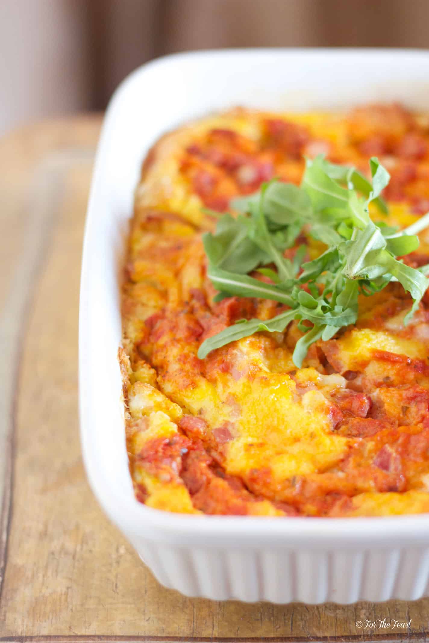 Italian Breakfast Eggs and Sauce