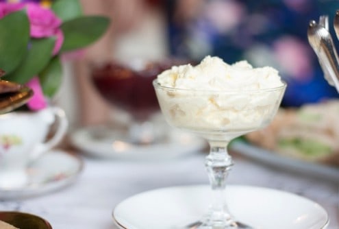 Devonshire Cream Scones and Clotted Cream 