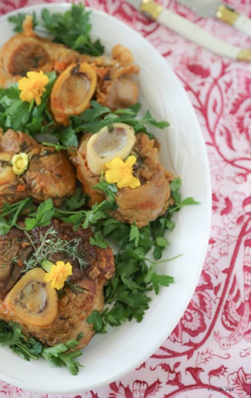 ossobuco plated
