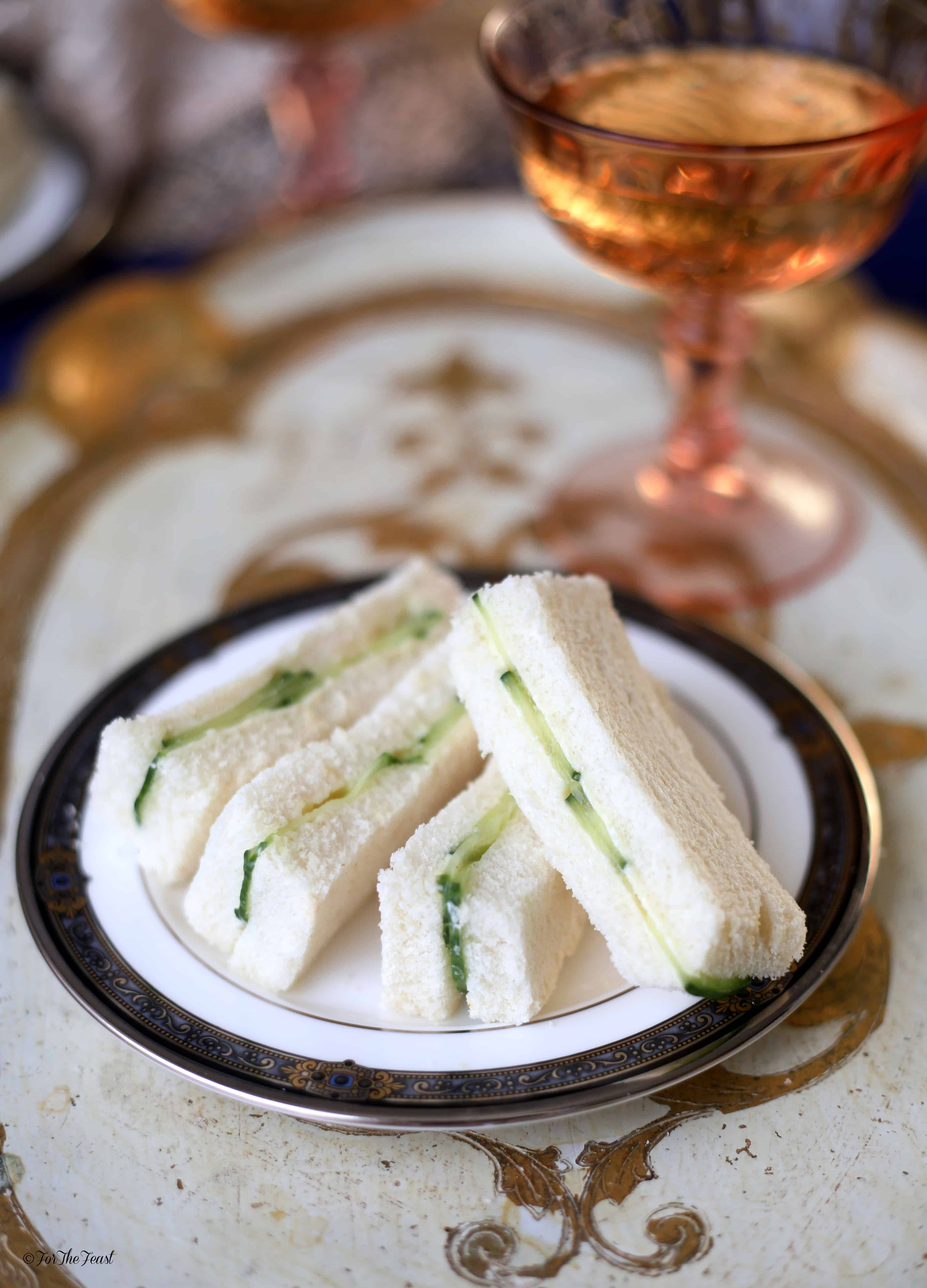 Cucumber Tea Sandwiches