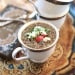 Lentil Soup with Goat Cheese | https://www.forthefeast.com #soup #recipe