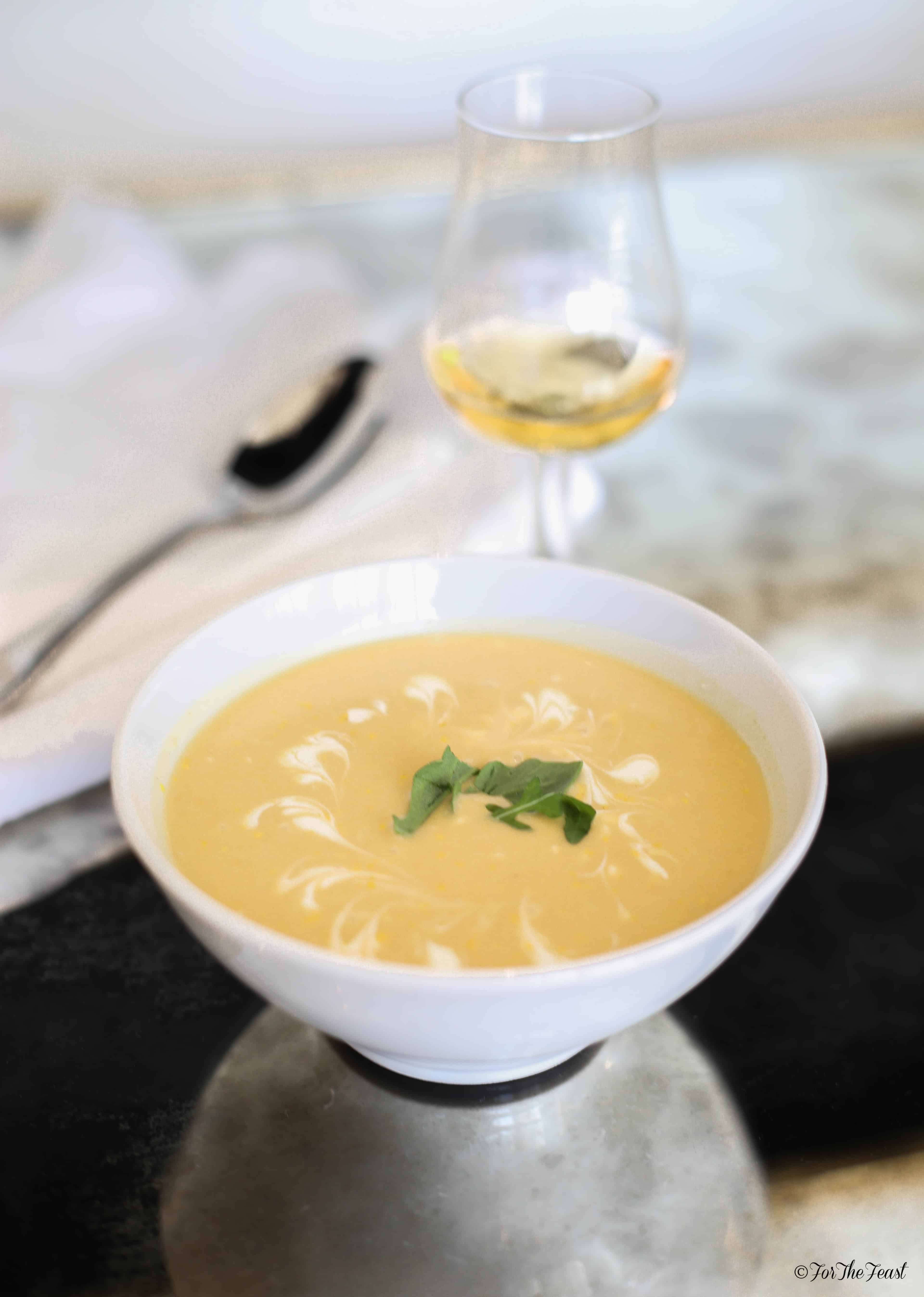 Roasted Butternut Squash Soup Recipe