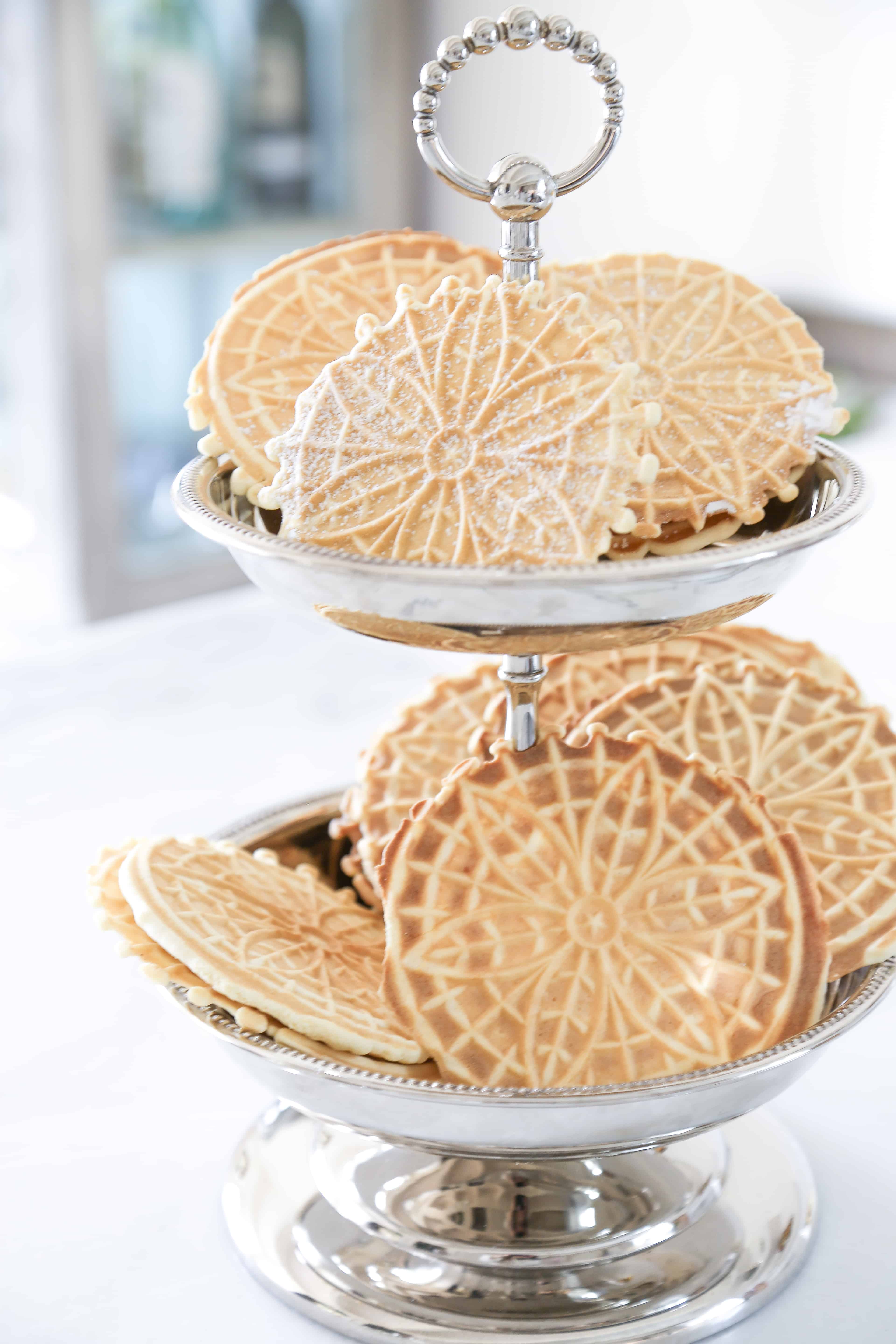 Pizzelle: Easy Italian Cookies for the Holidays - For The Feast