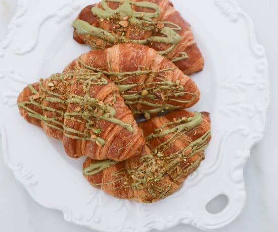 Croissant with Pistachio Cream